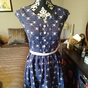Rockabilly skull dress
